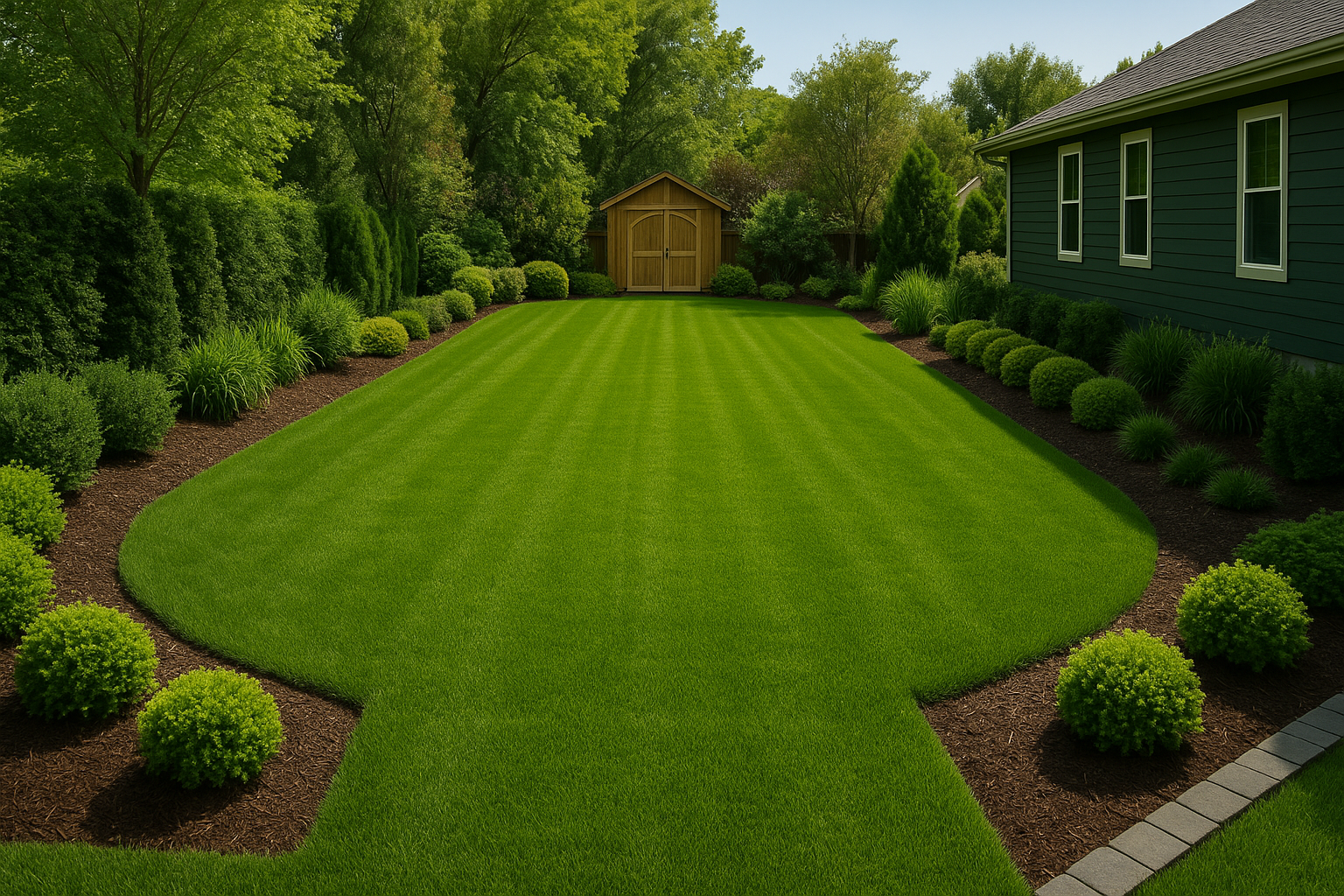 Landscaping / Lawn / Outdoor — illustrative