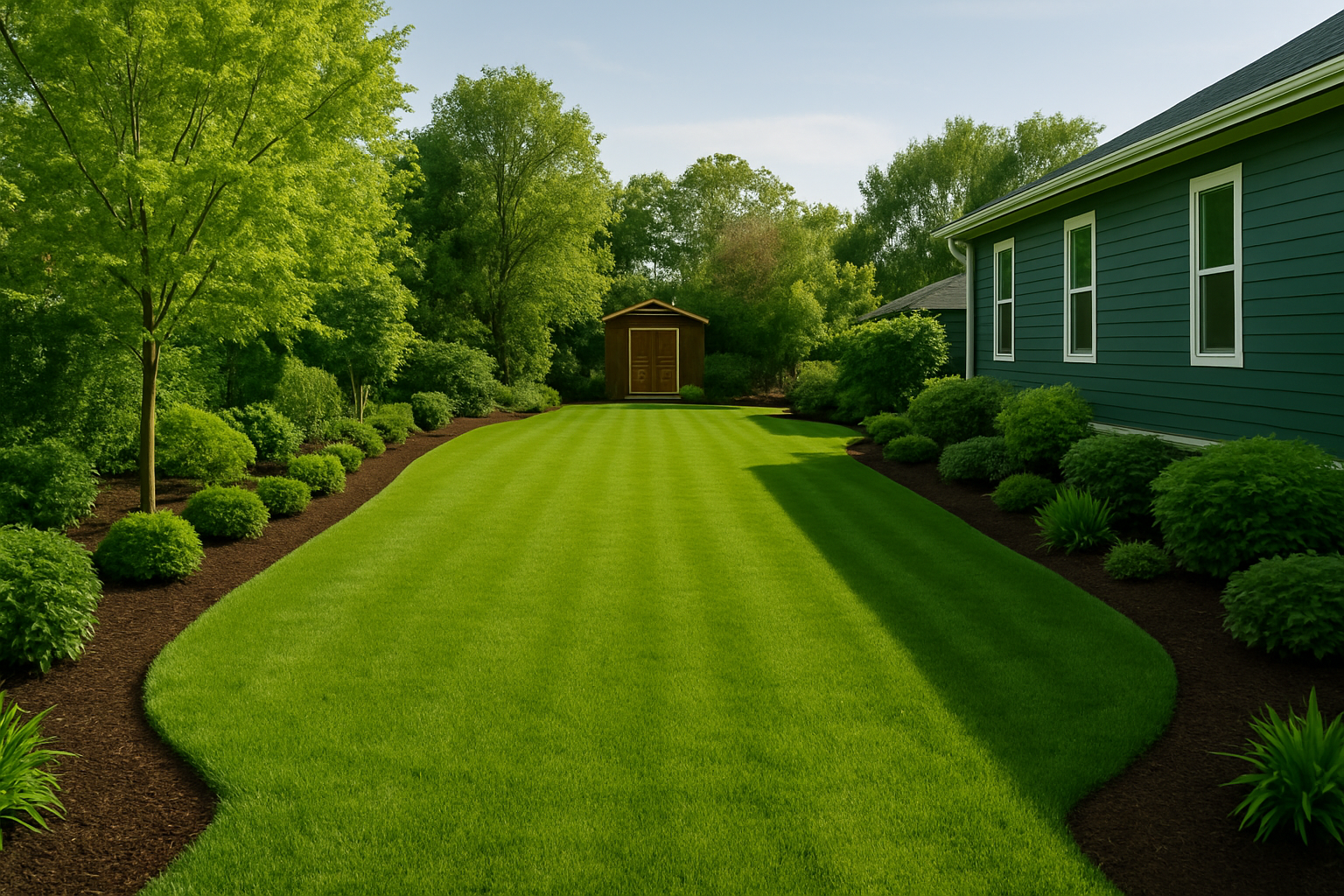 Landscaping / Lawn / Outdoor — illustrative